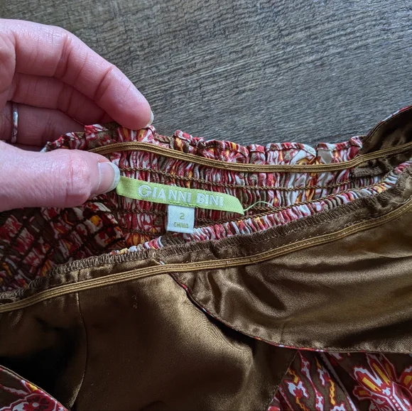 Gianni Bini silk halter maxi dress - Picture 7 of 8